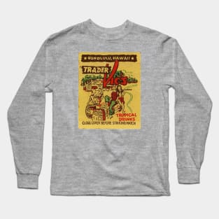 Vintage Trader In Honolulu Long Sleeve T-Shirt